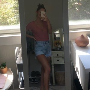 Urban Outfitters Striped Bodysuit